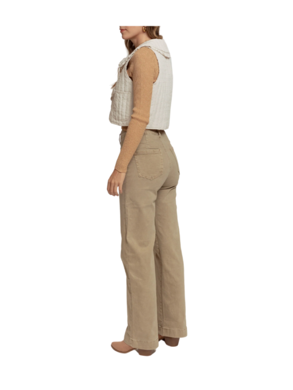JEANS RECTO KHAKI