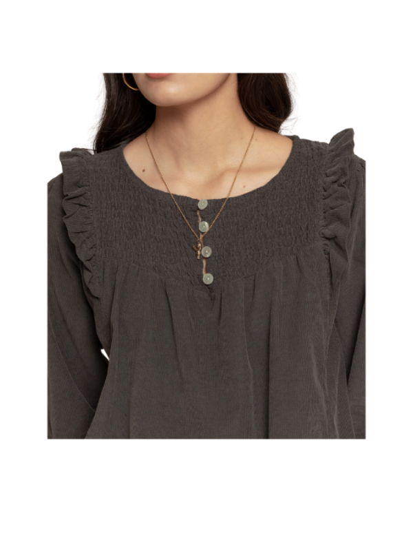 CAMISA BOTONES GRIS
