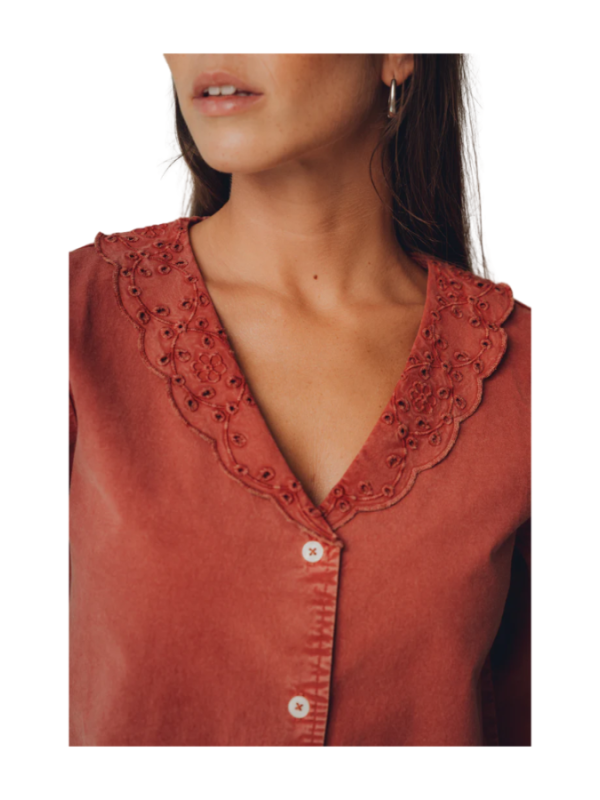 CAMISA AMBAR