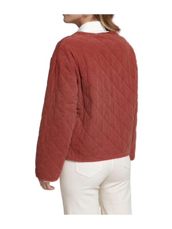 CHAQUETA PICO TEJA