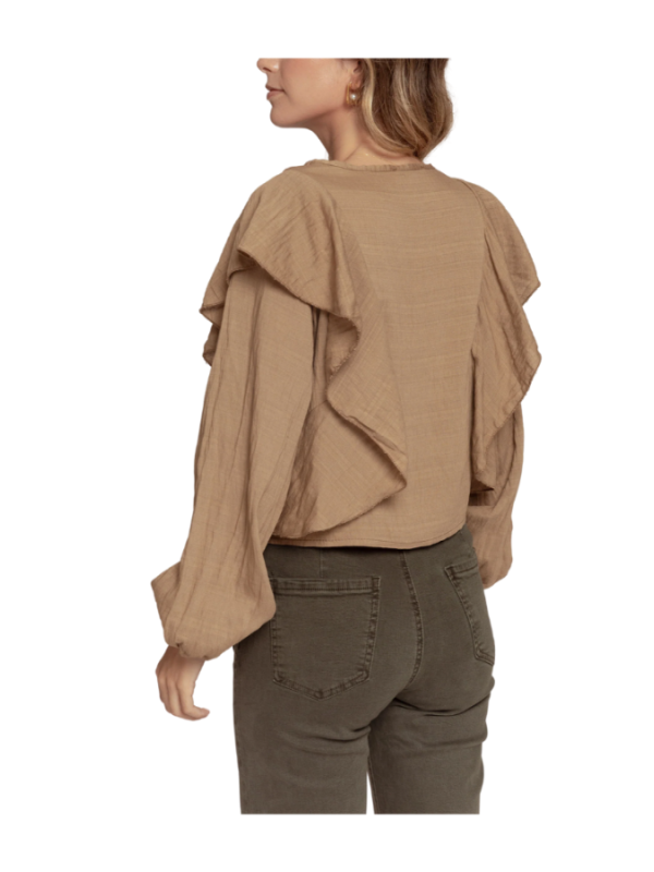 BLUSA AMARA CAMEL