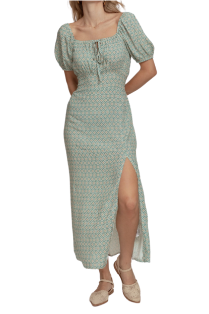 VESTIDO VERDE