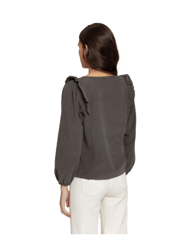 CAMISA BOTONES GRIS