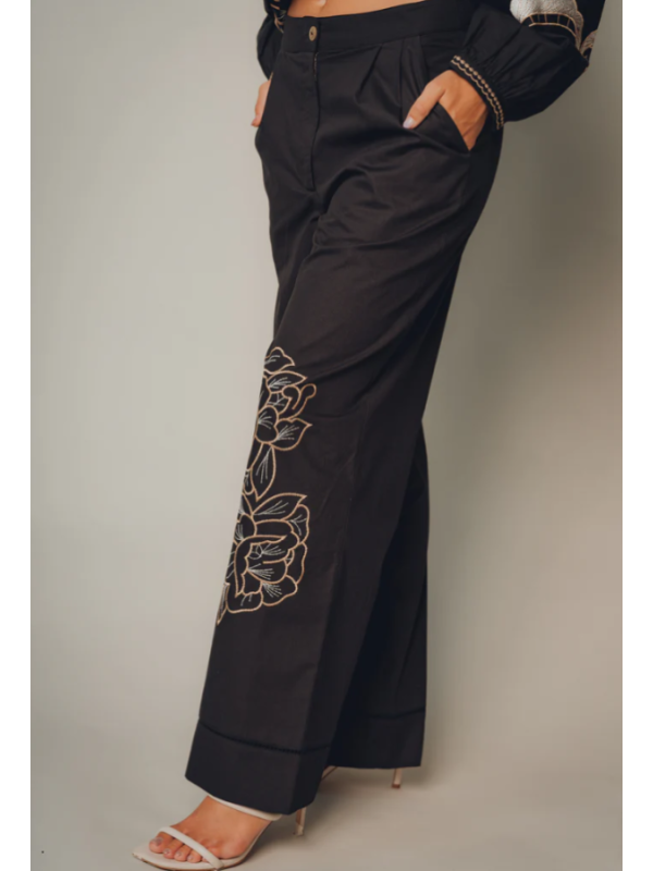 PANTALON BORDADO