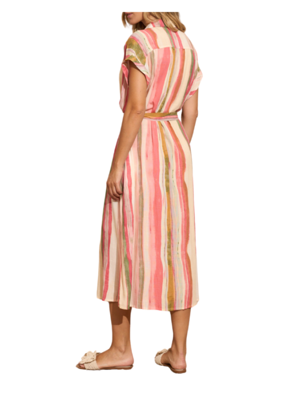 VESTIDO CAMISERO RAYAS
