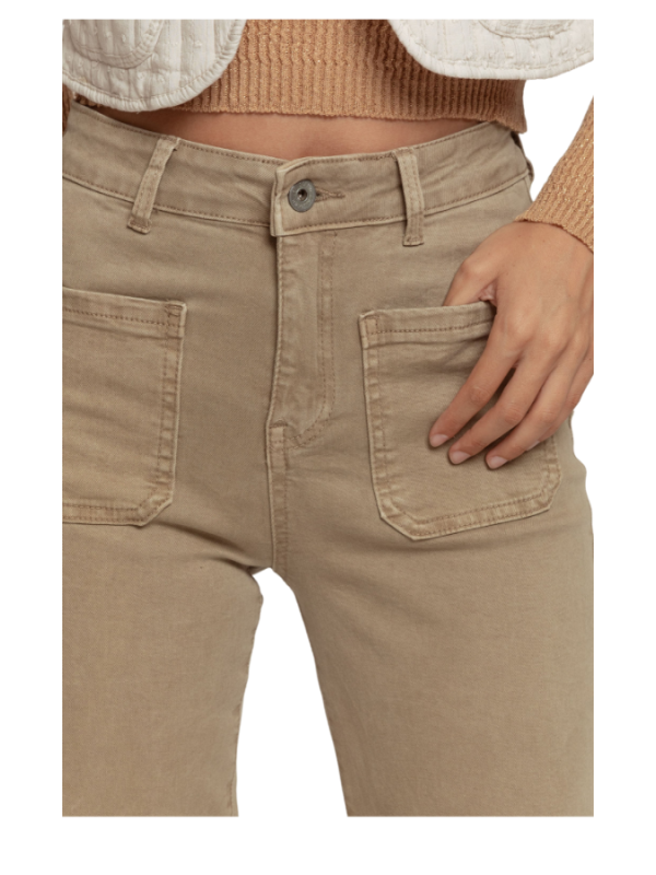 JEANS RECTO KHAKI