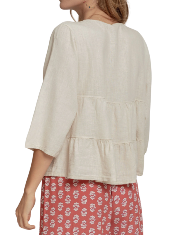 BLUSA NAIARA BEIGE