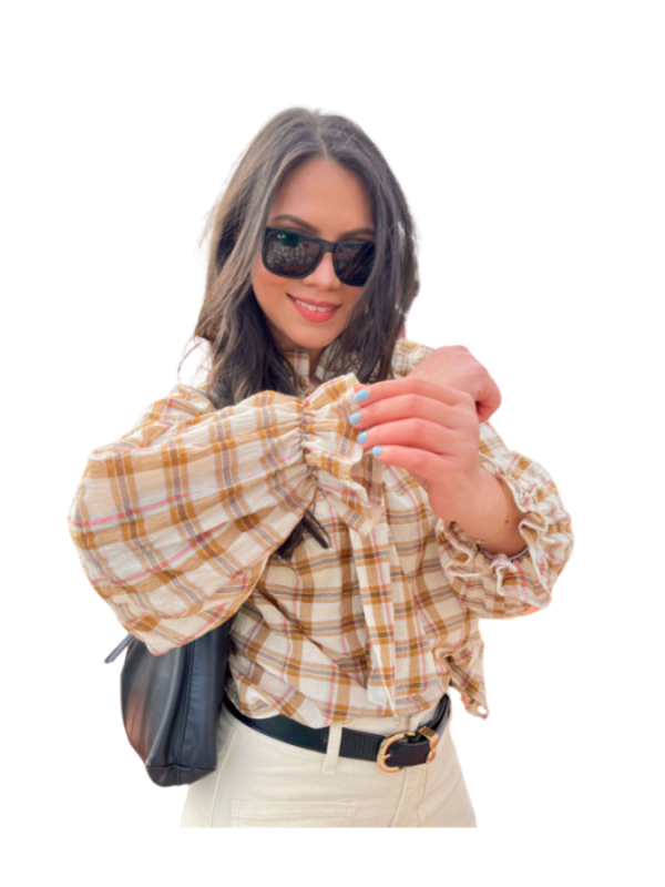 CAMISA MAGNOLIA MUSTARD