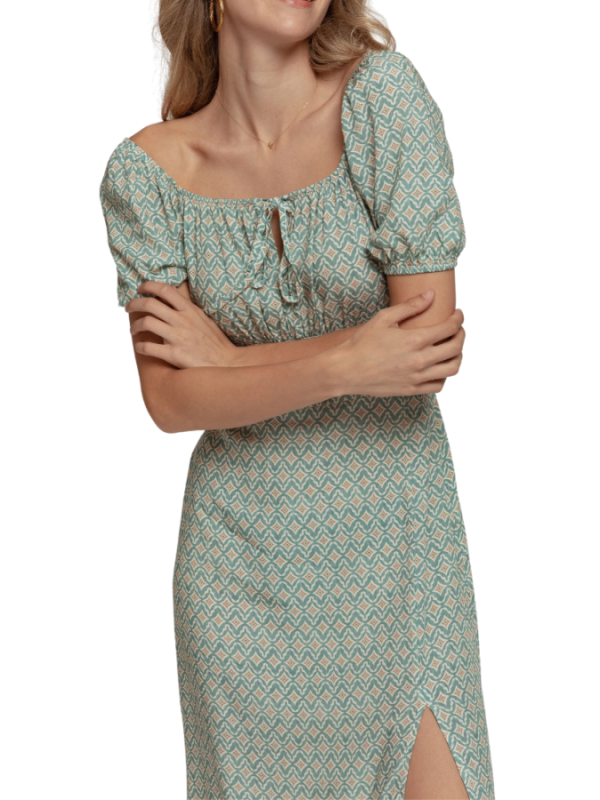 VESTIDO VERDE